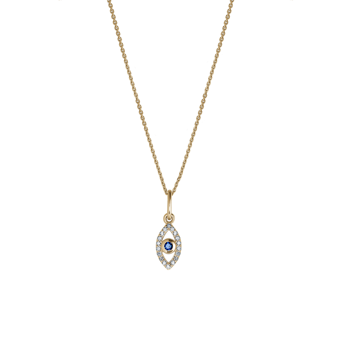 Evil Eye Drop - Ex Aurum Jewellers