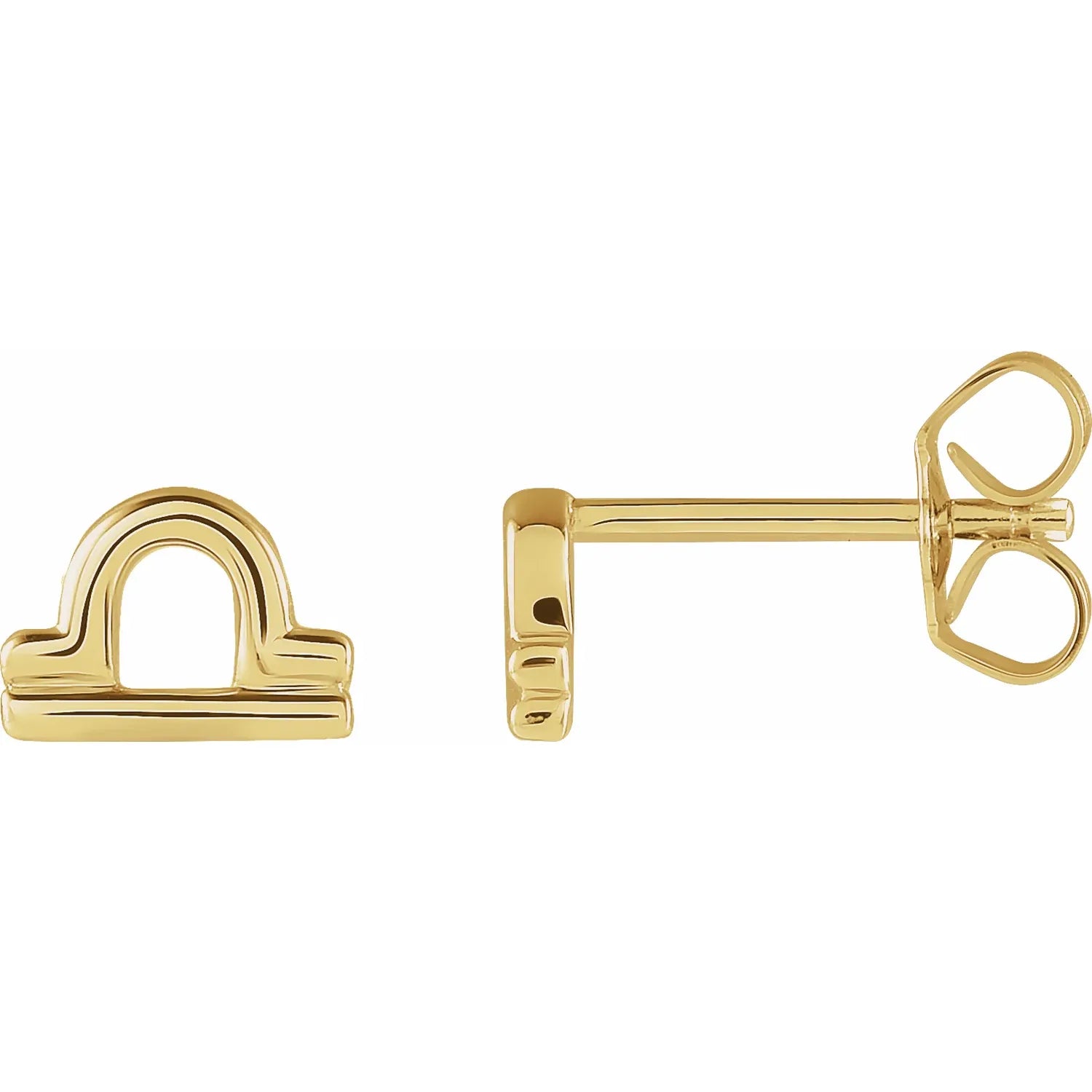 Zodiac Libra Studs - Ex Aurum Jewellers