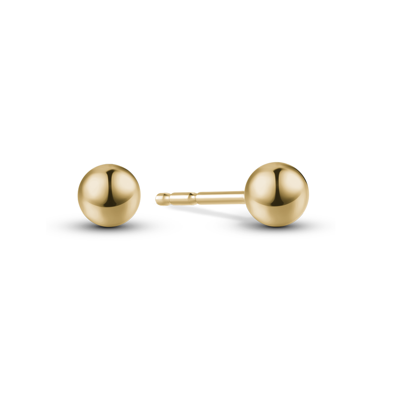 Beautiful Ball Studs - Ex Aurum Jewellers