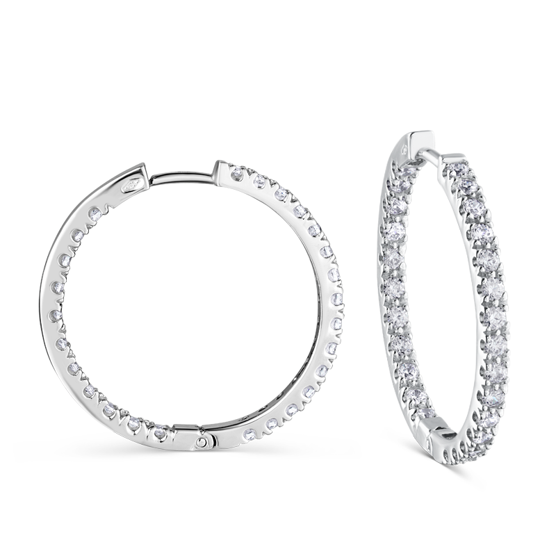 Flash Hoops - Ex Aurum Jewellers