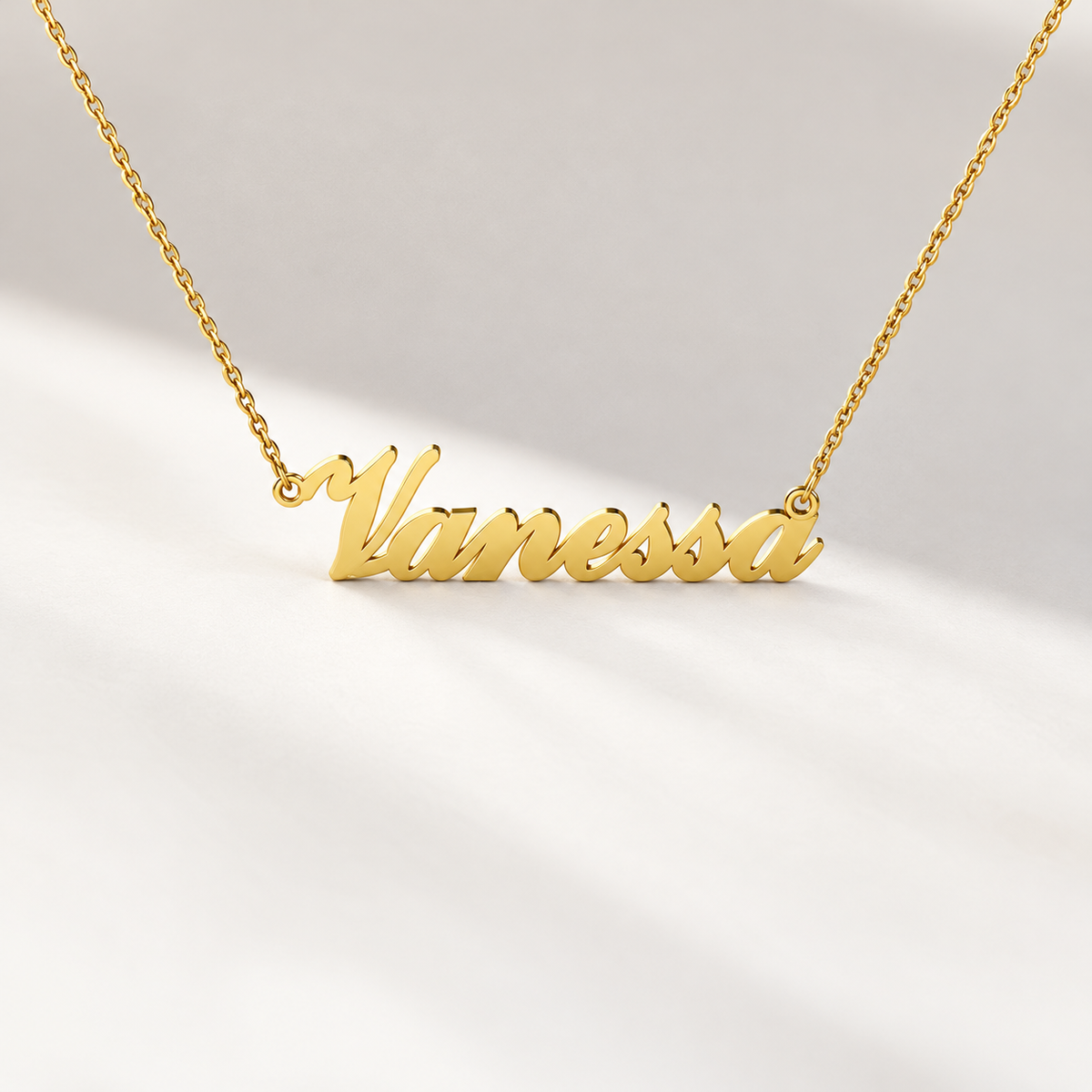 Chic Signature Nameplate Necklace
