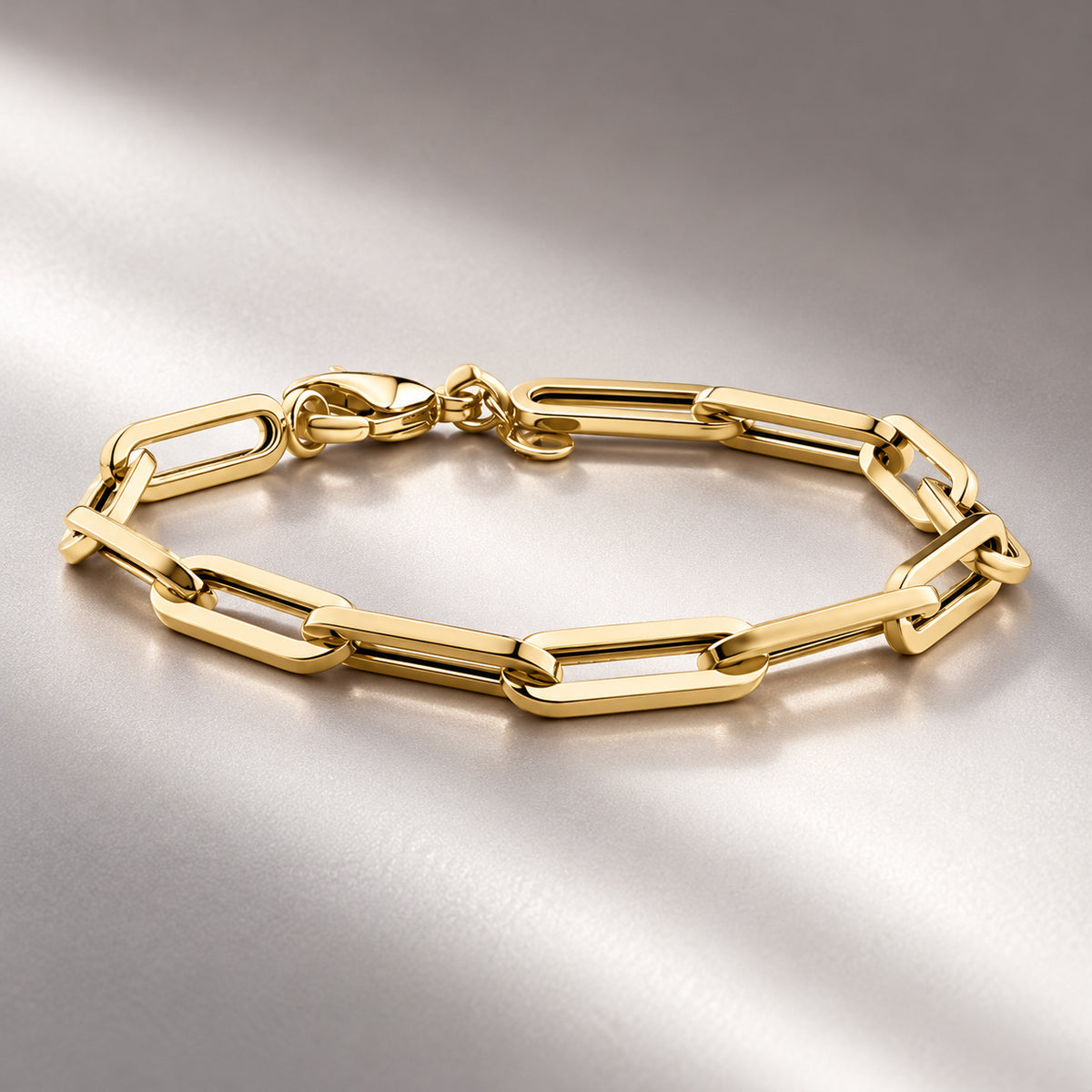Paperclip Link Bracelet