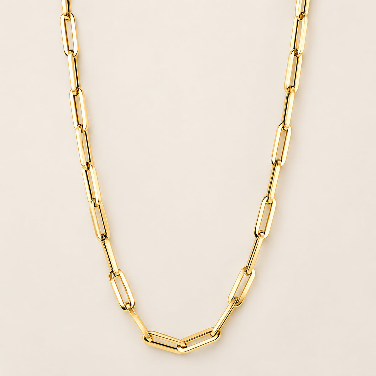 Paperclip Link Necklace