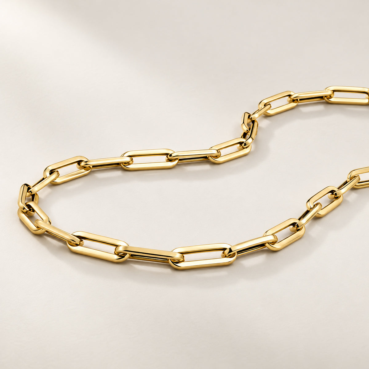 Paperclip Link Necklace