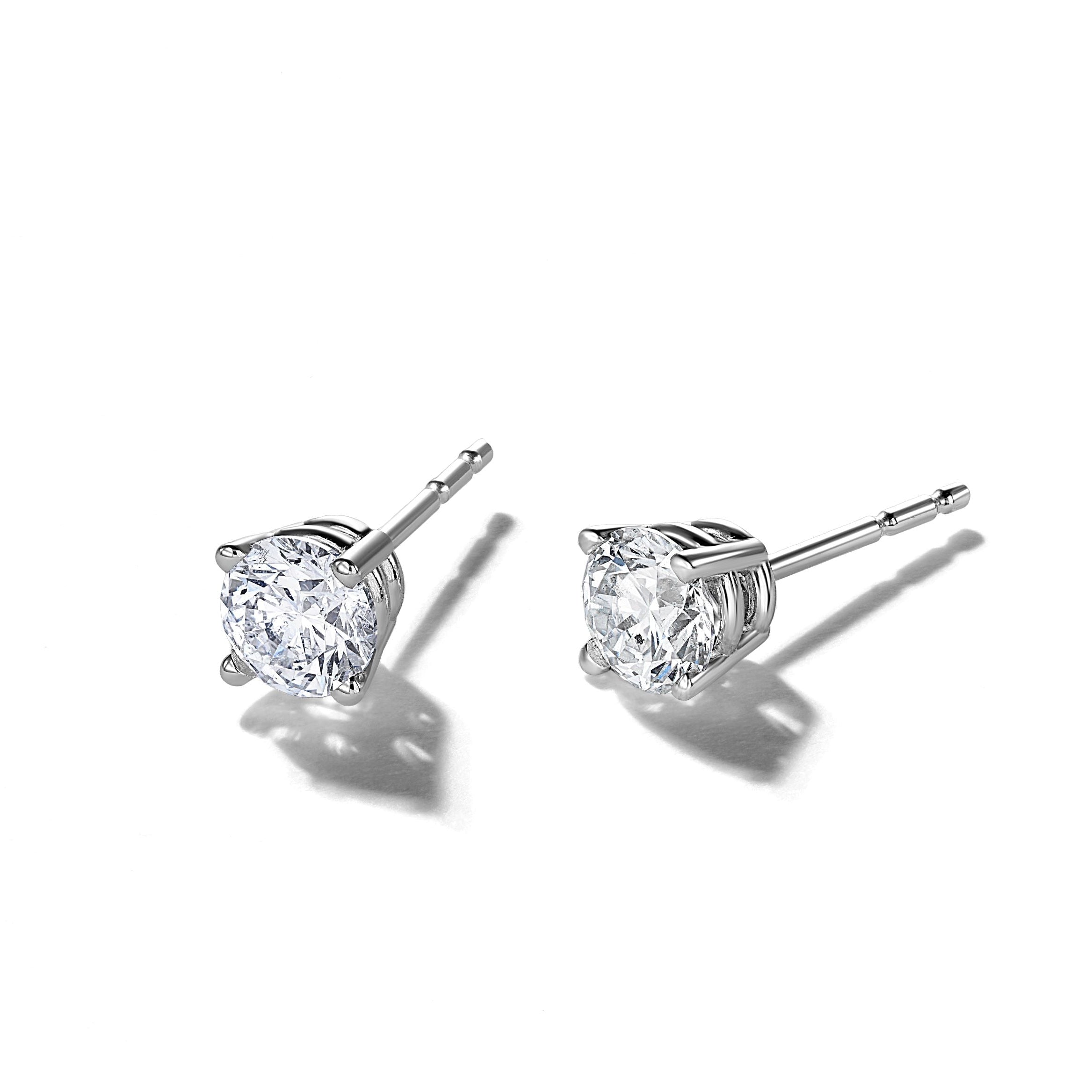 Glow Brilliant Diamond Studs - Ex Aurum Jewellers